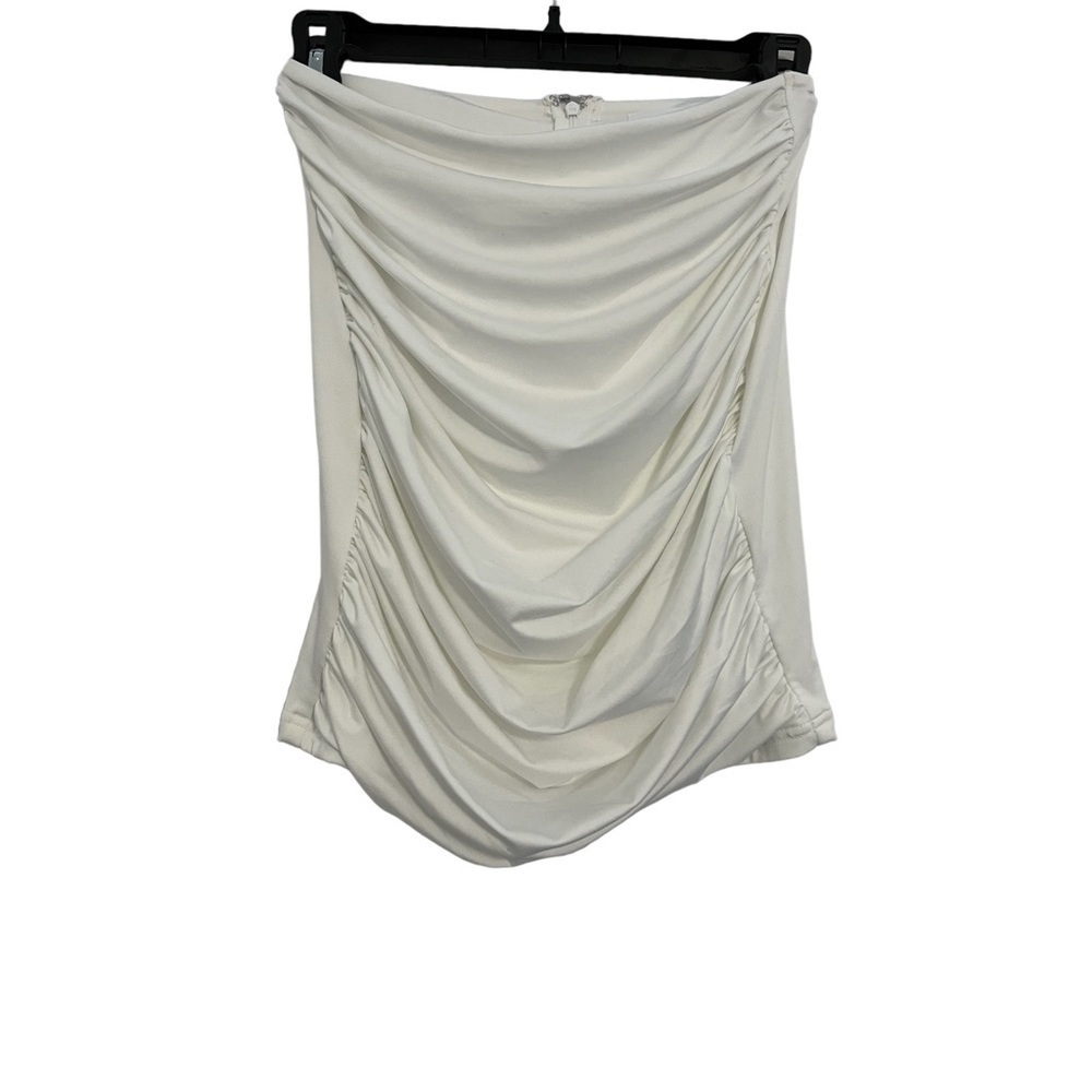 Superdown Ruched Tube Top Size Small